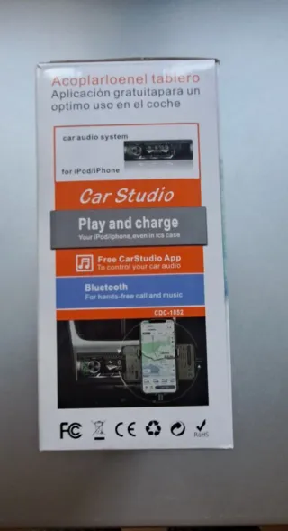 Reproductor Coche MP3 Bluetooth USB