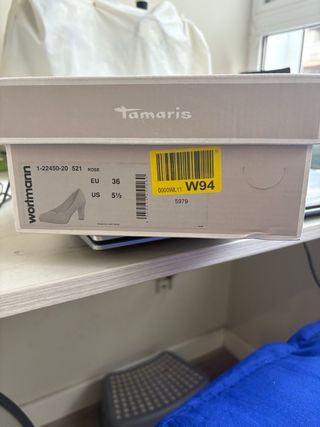 Zapatos de tacón Tamaris rosas palo