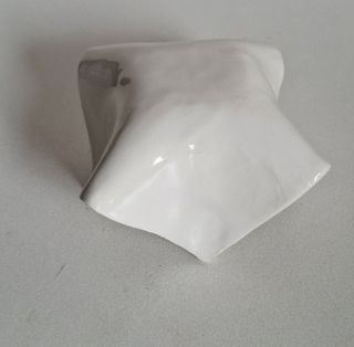 Joyero Bronce Cloisonné con Peana Porcelana