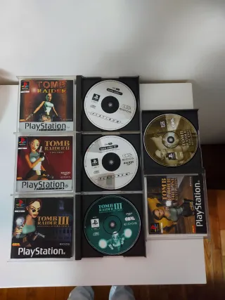 Lotto Giochi PS1 - Lara Croft: Tomb Raider Saga
