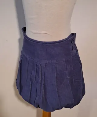 Gonna velluto Benetton tg. 10/11 anni