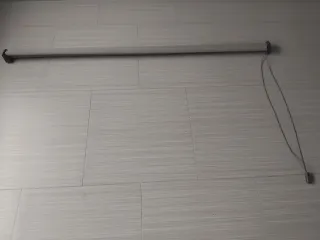 Cortinas enrollable gris tela tengo 10 juegos