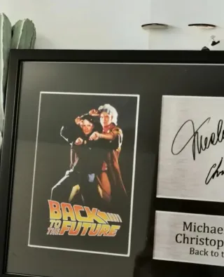 Quadro Cimelio Ritorno al Futuro