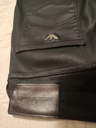 Jeans Emporio Armani effetto cerato