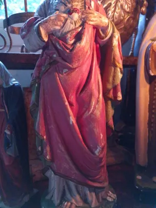 Statua antica Gesù Sacro Cuore