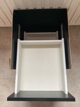 Cajoneras IKEA negras