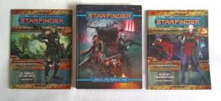 STARFINDER JUEGO DE ROL LIBRO BÁSICO + 2 AVENTURAS