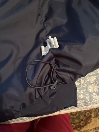 Chaleco acolchado azul hombre