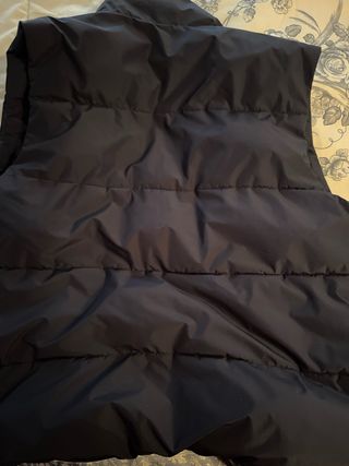 Chaleco acolchado azul hombre