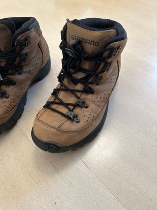 Botas de bicicleta Shimano marrones de Gore Tex