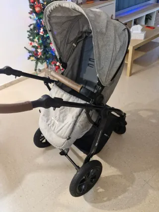 Carrito Kinderkraft gris