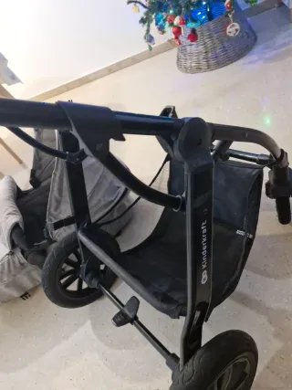 Carrito Kinderkraft gris
