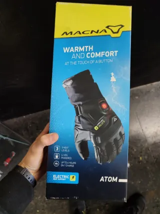 Guantes Macna Atom Eléctricos Talla M