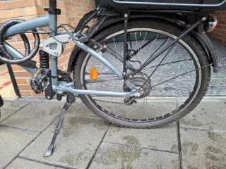 Bicicleta Eléctrica Btwin Declaton Candado Soporte