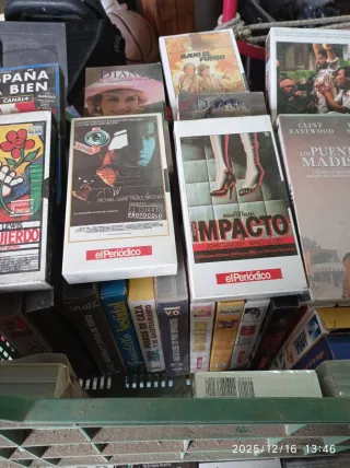 Lote Películas VHS,la malloria sin estrenar.