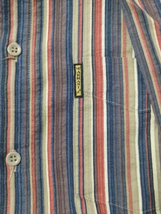 Camisa Armani Jeans Rayas Talla XL