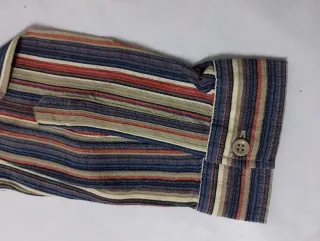 Camisa Armani Jeans Rayas Talla XL