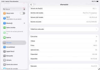iPad Pro 11" 256GB WiFi + Cellular 2018 Space Grey