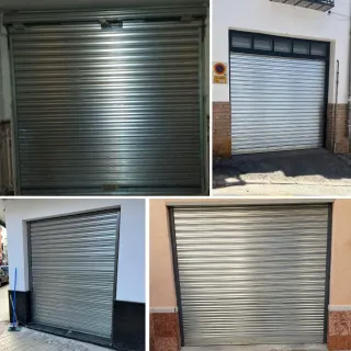 Puertas metálicas manuales y automáticas.