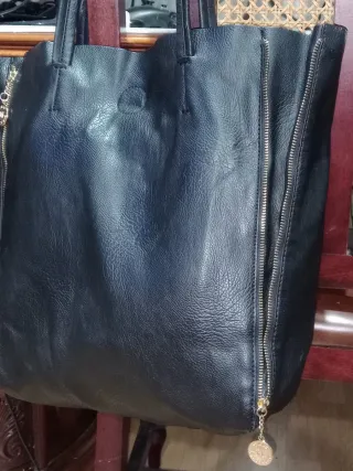 Bolso Piel Tous Negro