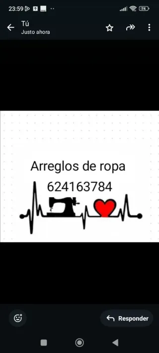 Arreglos de prendas de vestir