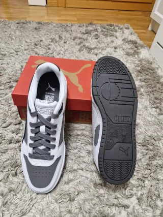 Zapatillas Puma RBD Game Low Gris/Blanco Talla 4
