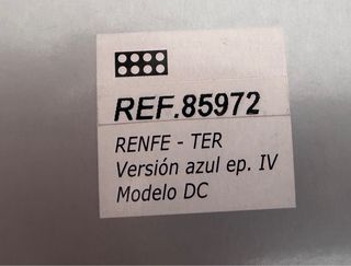 TER Mabar H0 Electrotrén Ibertrén DC