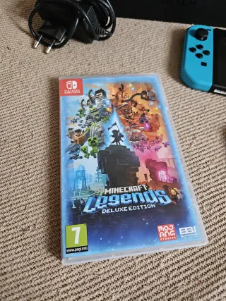 Nintendo Switch nueva + Minecraft Legends