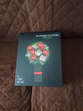 Juego de construcción de ramo de flores