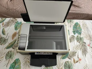 Impresora HP Multifunción Beige/Gris