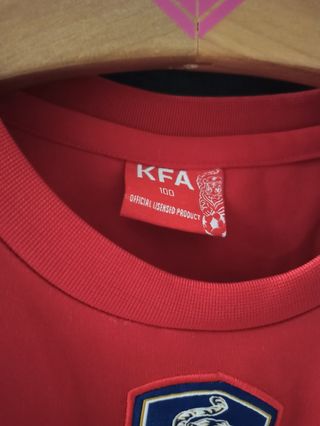 Camiseta KFA Korea Roja