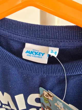 Sudadera Mickey y Minnie Talla 3 años