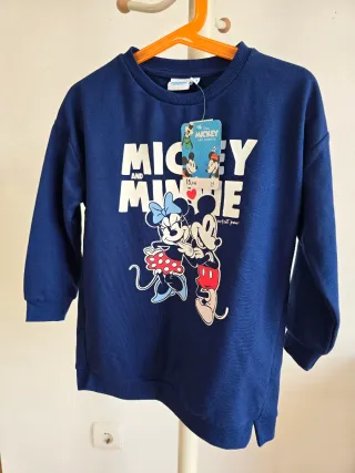 Sudadera Mickey y Minnie Talla 3 años