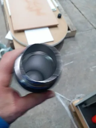 Termo y taza acero inoxidable