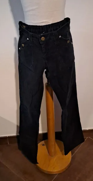 Pantaloni Lee Fustagno Neri Tg. 12 Anni