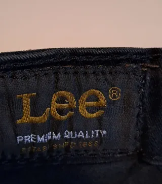 Pantaloni Lee Fustagno Neri Tg. 12 Anni