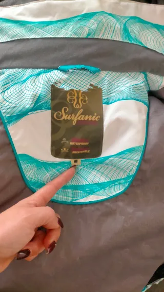 Conjunto esquí chaqueta y pantalón surfanic  mujer