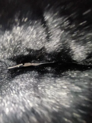 Stivaletti donna neri con pelliccia