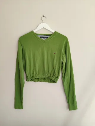 Jersey Crop Top Tommy Hilfiger Talla L