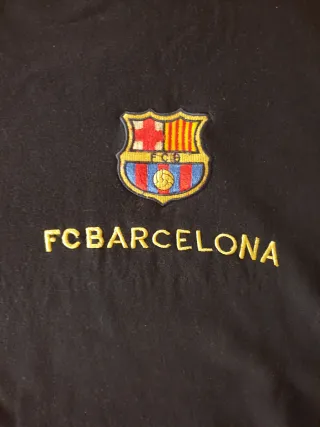 Sudadera FC Barcelona Talla L Azul Marino