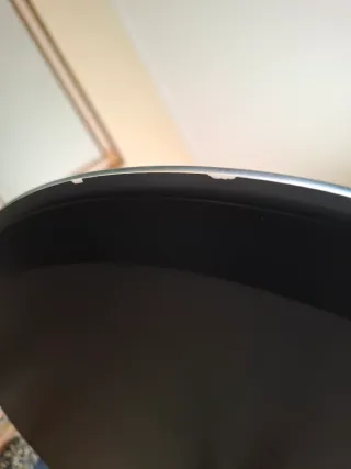 Tavolino rotondo specchio