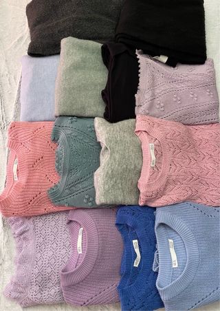 Lote 60 jerseys mujer