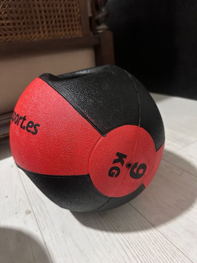 Balón medicinal Tecnosport doble agarre 7kg