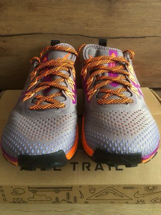 Nike React Pegasus Trail 4 Zapatillas Grises Naran