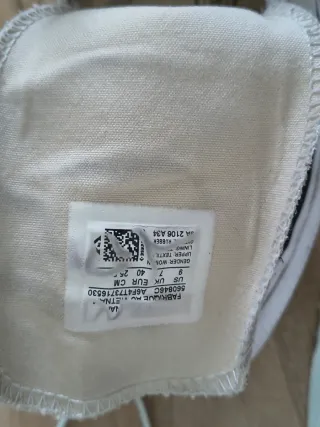 Converse con plataforma talla 40 color blanco