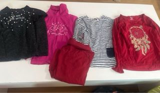LOTE ROPA RAGAZZA 7A E ALTRO CHE NON APPARE NELLE FOTO