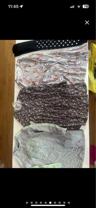 LOTE ROPA RAGAZZA 7A E ALTRO CHE NON APPARE NELLE FOTO