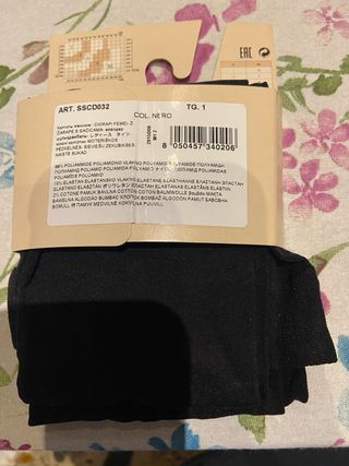 Collant Calzedonia Coprente Nero TG.1 XS