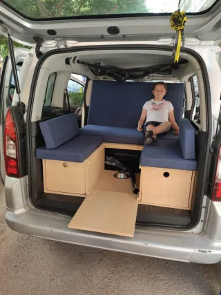 Kit Camper Furgoneta Cama y Almacenaje