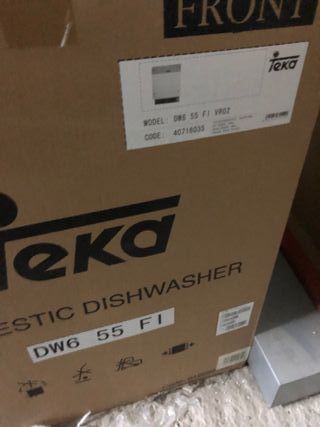 Lavavajillas Teka DW6 55 FI Integrable